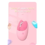 ماوس بی سیم مافی مدل MOFII M3DM فانتزی گربه ای صورتی