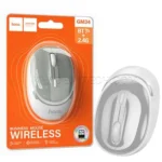 ماوس بی سیم هوکو مدل HOCO GM34 سفید طوسی