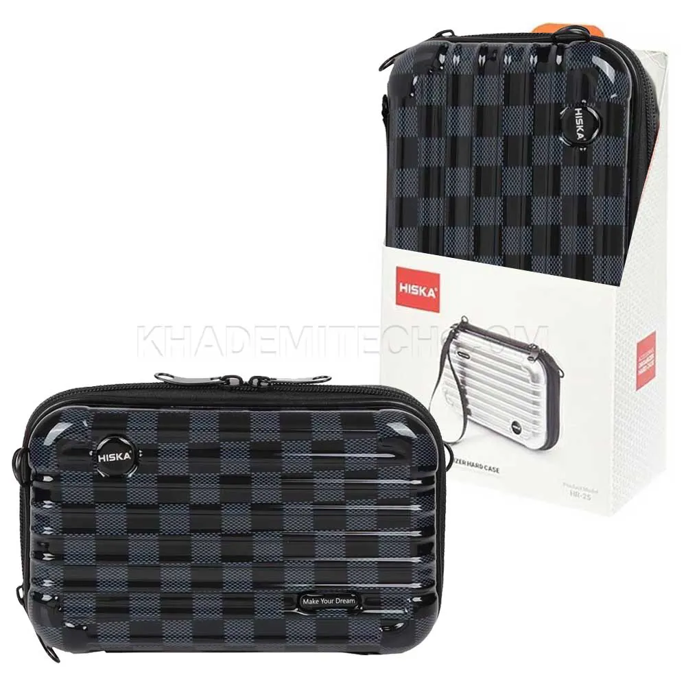 01960da2c66829b8a1b31cbdfee1f827e5cdfc32eecb2fa4dedbc725215652a2.webp کیف اکسسوری و لوازم جانبی هیسکا مدل HISKA HR-25 شطرنجی
