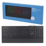 کیبورد سیم دار بیاند مدل BEYOND BK-7210RGB مشکی