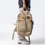 کیف کوله لپ تاپ AYSAN خاکی