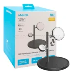 شارژر بی سیم انکر مدل ANKER B25M3311 3 IN 1 مشکی
