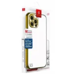 قاب اپل IPHONE 13 / 14 KSTDESIGN طلایی + محافظ لنز