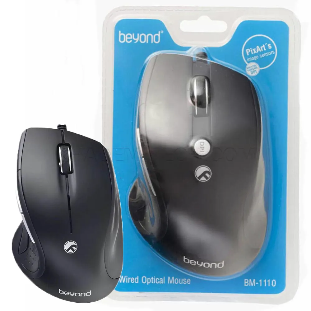 0688458e9fb179eeeb0aa9e451a52deeaf657b99b1a16561ed4d66674b2ee9f5.webp ماوس سیم دار بیاند مدل BEYOND BM-1110