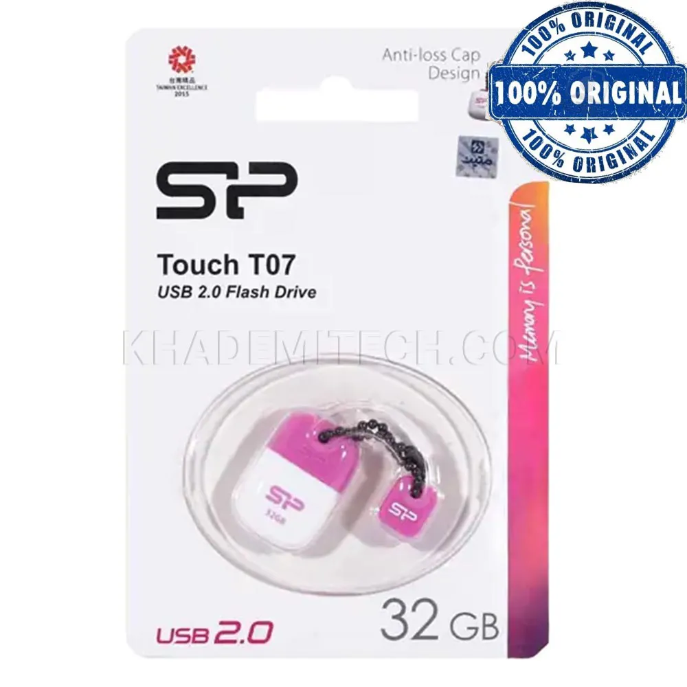 0707b2b2840a07e2780b97e554711fcf9c12b322a0c88508c37cbf345936e522.webp فلش سیلیکون پاور مدل Silicon Power T07 32G صورتی