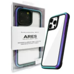 قاب اپل مدل KZDOO ARES IPHONE 15ProMax شفاف