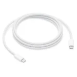 کابل تایپ سی آیفون مدل IPHONE ORGINAL PD TYPE-C 240W 2M سفید گارانتی بوف