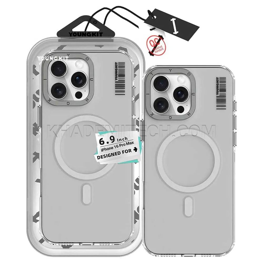 0a5169fc4fd0ea21d596fcd2480f4a5d1564679ac8def852e67997de7ba0611b.webp قاب اپل یانگ کیت مدل youngKit Crystal 16 ProMax نچرال