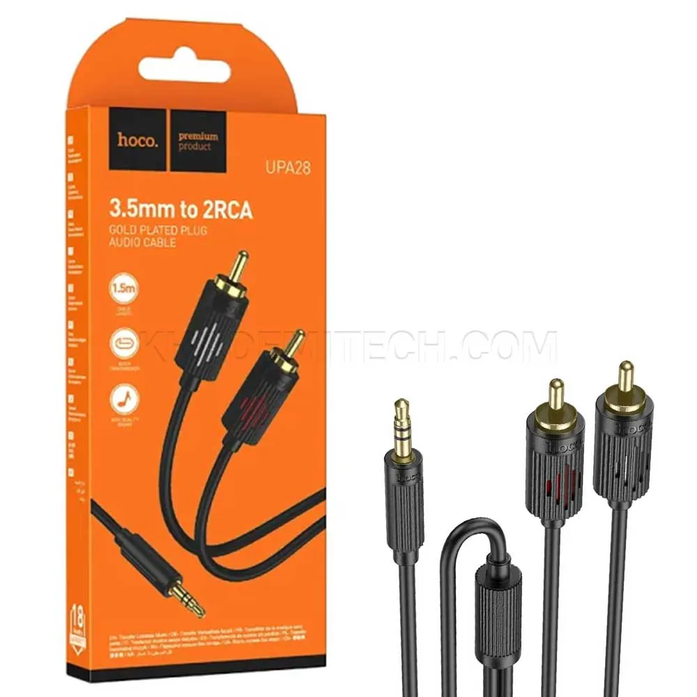 0a88f5390c3249a633c61624016609b362e4e2d6215f6bbce963986567f7e756.webp کابل صدا 1به 2 هوکو مدل HOCO UPA28