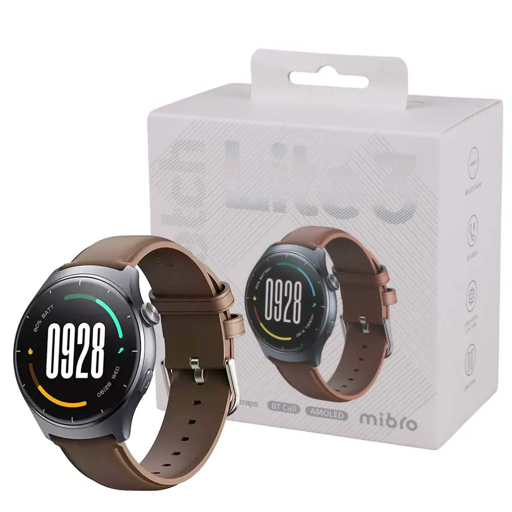 0aa56ccc5673236e54deb811ff00596fa66c5438d5050d3ac8e0dacfddc583f5.webp ساعت هوشمند میبرو مدل Mibro Watch LITE 3 خاکستری