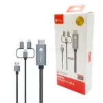 کابل HDMI پرووان مدل PROONE PCH70 3 in 1 HDTV