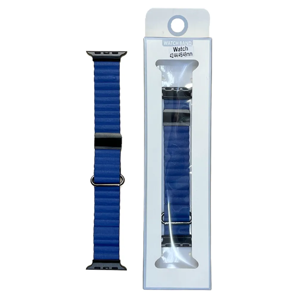 0b3a2a2a700b8311f41b79e0fb88e2359fe404986c5abbb2439e57cb2cc07523.webp بند اپل واچ Leather Loop 38mm/40mm/41mm سرمه ای