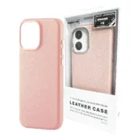 قاب اپل چرمی مدل Joyporodo IPHONE 16 صورتی