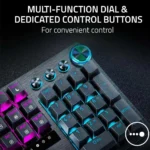کیبورد سیم دار گیمینگ ریزر مدل RAZER HUNTSMAN V3 PRO