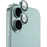 محافظ لنز رینگی آلفا آیفون IPHONE 16/Plus فیروزه ای