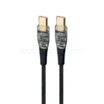 کابل تایپ سی مکدودو مدل Mcdodo USB-C to USB-C 66W سر شیشه