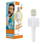 میکروفون و اسپیکر هوکو مدل HOCO BK5 سفید