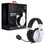 هدست بی سیم گیمینگ هیسکا مدل HISKA GHR-06 سفید