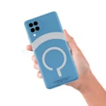 قاب سامسونگ مدل Samsung A12 MARK آبی مات