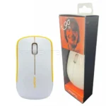ماوس بی سیم مافی مدل GO18 اMOFII سفید زرد