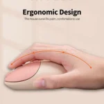 ماوس بی سیم مافی مدل MOFII M3 فانتزی گربه ای کرمی