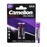 باطری آلکالاین نیم قلم 2 کارتی کملیون مدل CAMELION Ultra