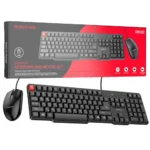 کیبورد و ماوس سیم دار هوکو مدل HOCO DBG02