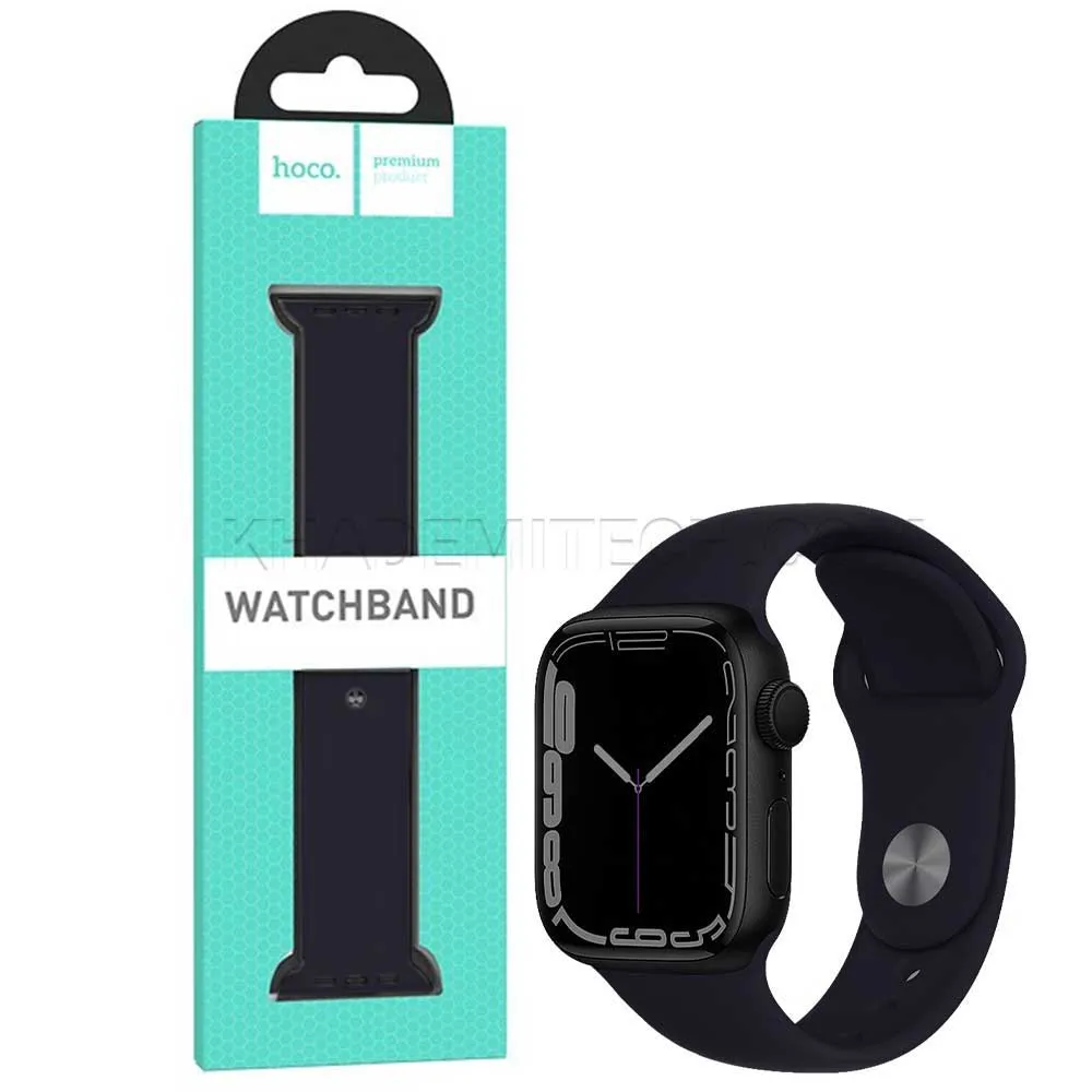 0f8506bda8ef6e1debae4881dd1c2bdc9e009b4830e3de5db79455d3e363b941.webp بند اپل هوکو مدل HOCO WA01 42/44/45/49mm سرمه ای