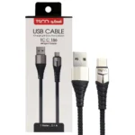 کابل تایپ سی تسکو مدل TYPE-C TCC186 1M مشکی