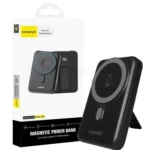 پاروبانک وایرلس گرند مدل GRAND 22W GPW100 10000mAh مشکی