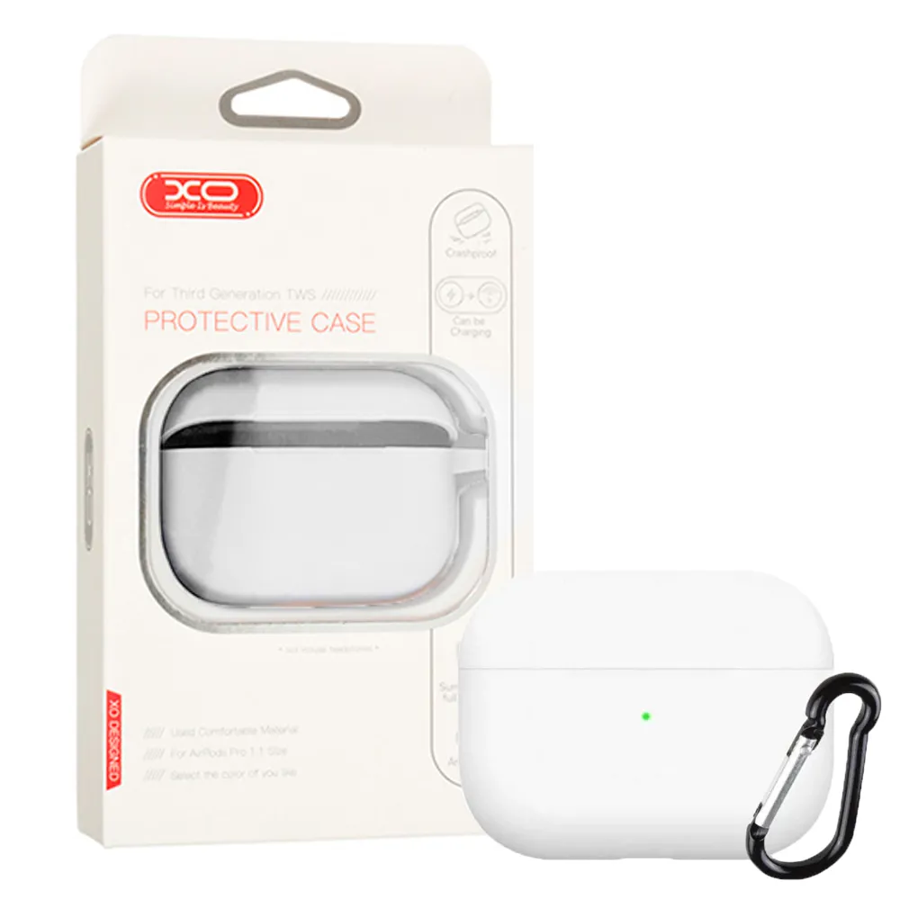 11df11dd82fc297aa48b530b61ee997c7844179017cf3f4ef478fa1b0cd77e56.webp کیف ایرپاد AirPodsProسفیدXO