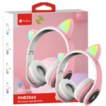 هدست بلوتوثی پرووان مدل PROONE PHB3560 صورتی