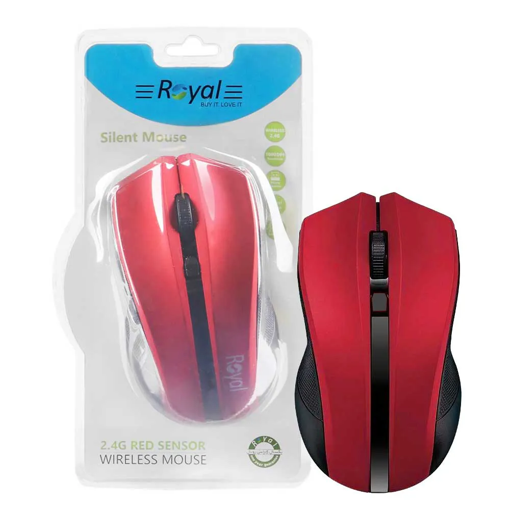 1296940591b397c45f5392a7ff7c09fc3ff7e841831f215a3b1b1df1f52b7566.webp ماوس بی سیم رویال مدل ROYAL MW214 قرمز