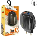 0شارژرMOXOM.QC3.LED.HC44.MICRO