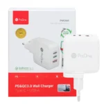 شارژر دیواری پرووان PROONE PWC565 PD 65W سفید