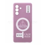 قاب سامسونگ مدل SAMSUNG CALM A55 صورتی مات