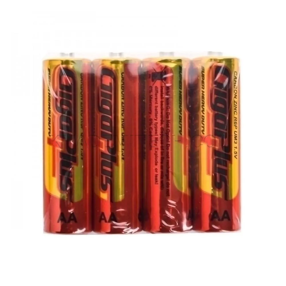 1558a31119133a59bc92dff664ebda67d74bf002a358f1304ee47bfd81b8bd64.webp باطری آلکالاین قلمی گیگاپلاس مدل GIGAPLUS چهار عددی