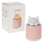 دستگاه بخور سرد مدل PET LAMP SX-E340 فانتزی گربه ای صورتی