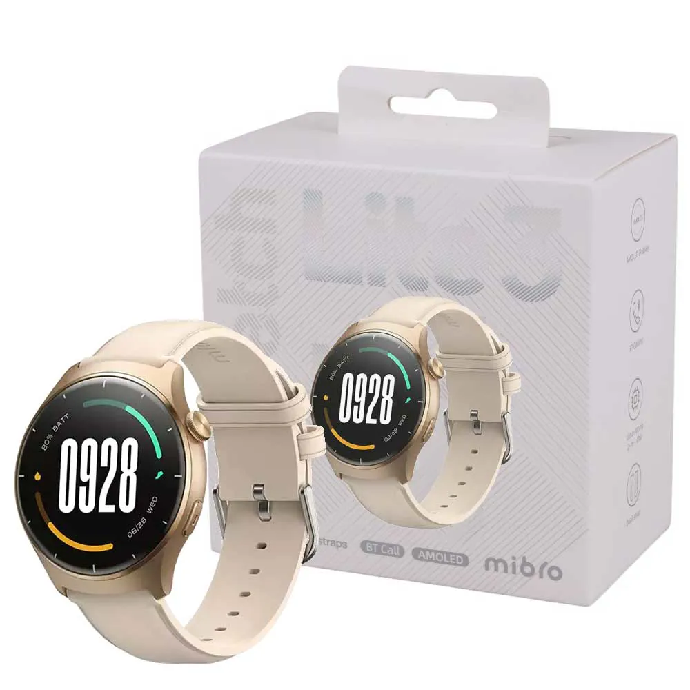 16335fbb3c868457bd27c1bb80fe57a0bf947e0a1e8c7d865d03636ff4a4fa52.webp ساعت هوشمند میبرو مدل Mibro Watch LITE 3 رزگلد