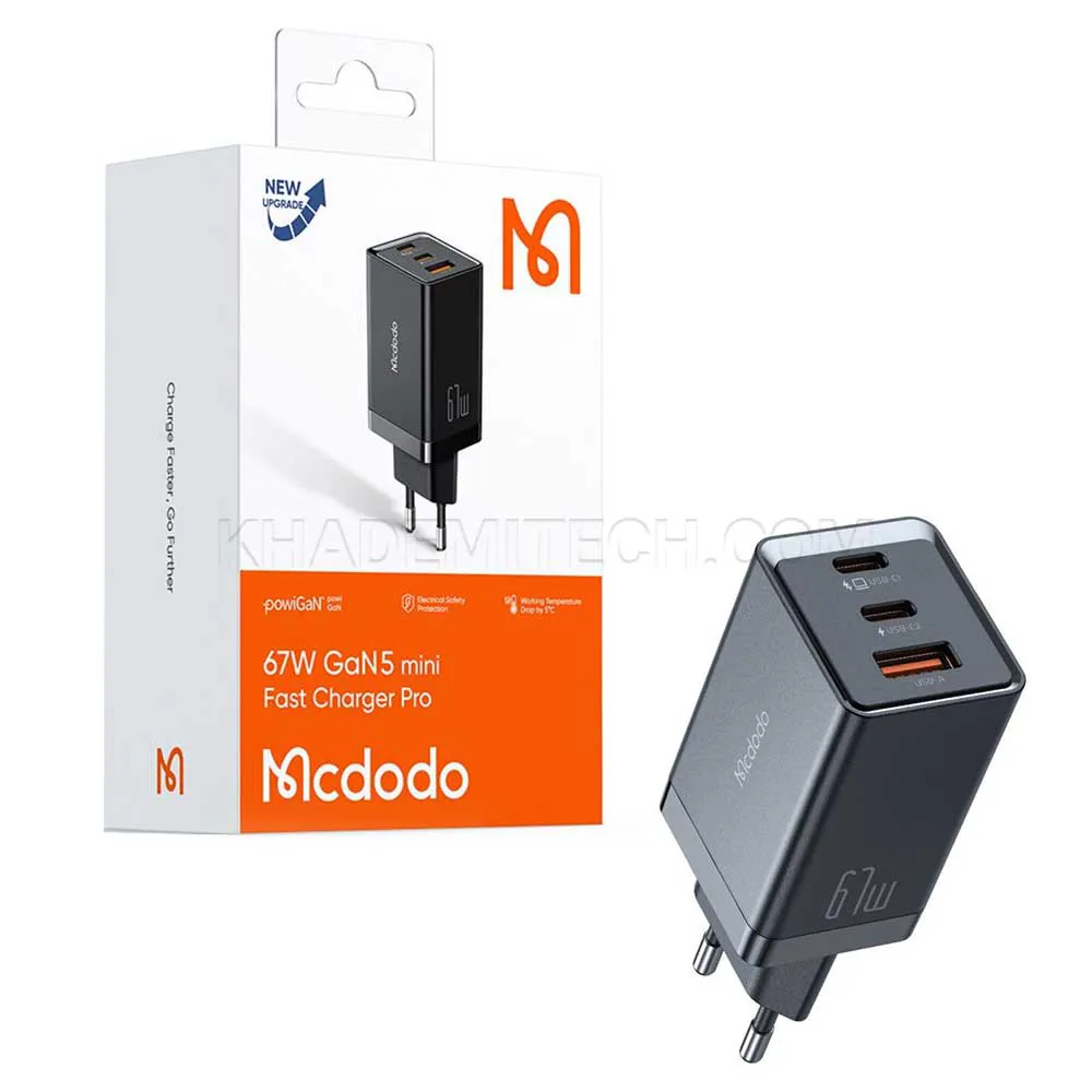 17c3824909f4ad47b10609adee9173dd0e7fa21d8c6b0a733f26eb0e8e5969a9.webp کلگی شارژر مکدودو مدل Mcdodo CH-1541 70W