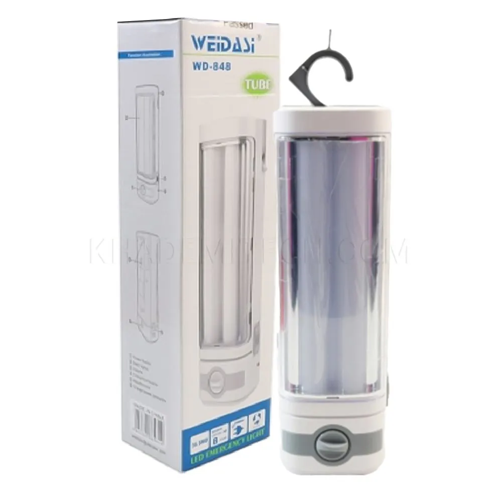 19c7333b2066617743af094edd27a90e2d857c53ef36573f8e343540a3881f3b.webp چراغ اضطراری شارژی ویداسی مدل WEIDASI WD-848