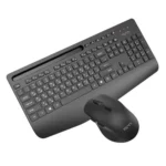 کیبورد و ماوس بی سیم تسکو مدل TSCO TKM7025W مشکی
