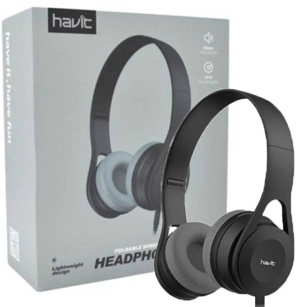 1bc416ffbb09dade6a6bfb1b85770e442c12c826e2aa34144fc081615fe90ece.webp هدست سیم دار H2262Dمشکی Havit