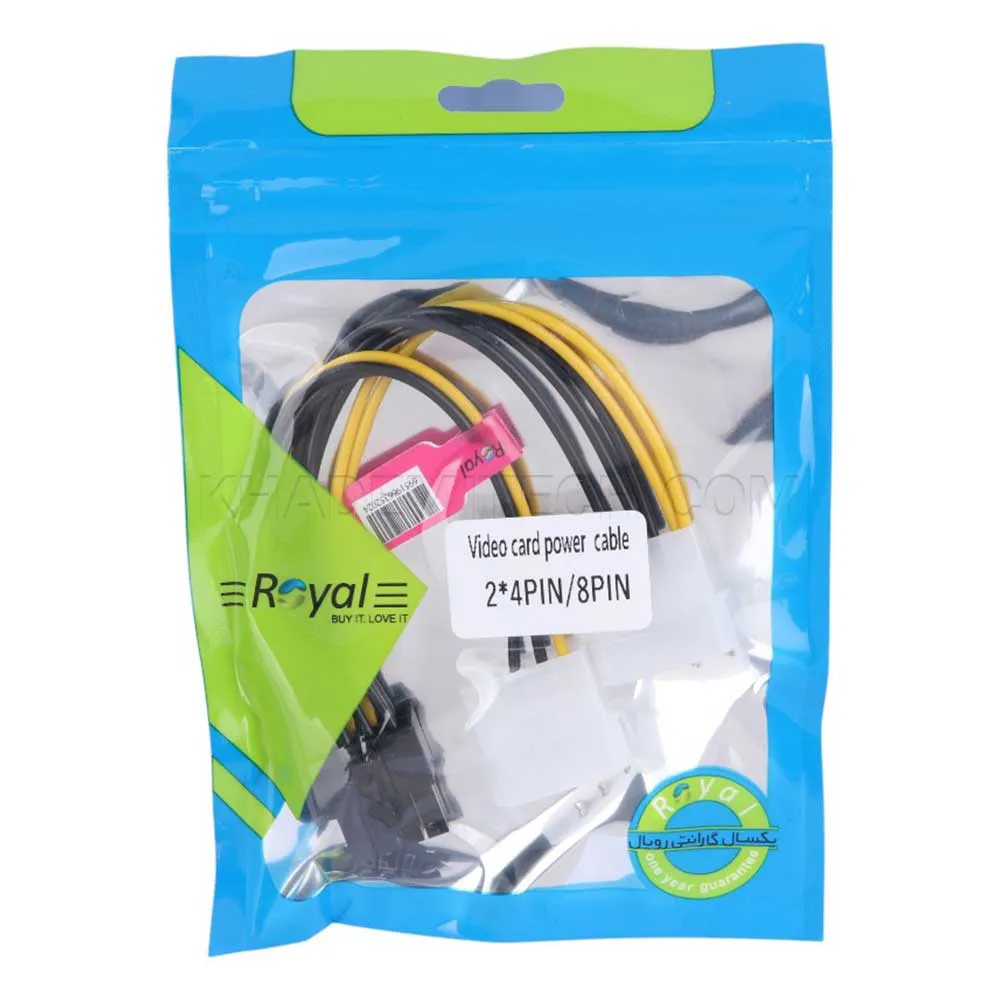 1c6dc936a0b2519e759af4d22b4b071c2b7b54316d5593aa8dd9dc179cbd193c.webp کابل تبدیل برق مولکس به 8 پین رویال Royal