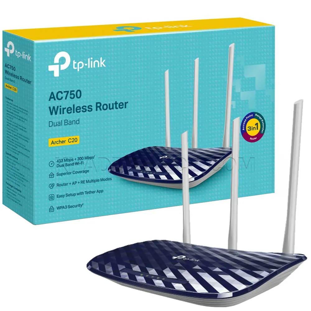 1cfcd61514c3156b431c6f9be0385fea0841e61d2de17d0046c10e62ea3098d7.webp روتر تی پی لینک مدل TP-LINK ARCHER-C20