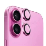 محافظ لنز رینگی آیفون مدل IPHONE17 صورتی