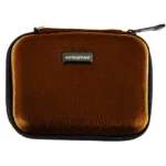 کیف هاردKingS چرم قهوه ای SMALL