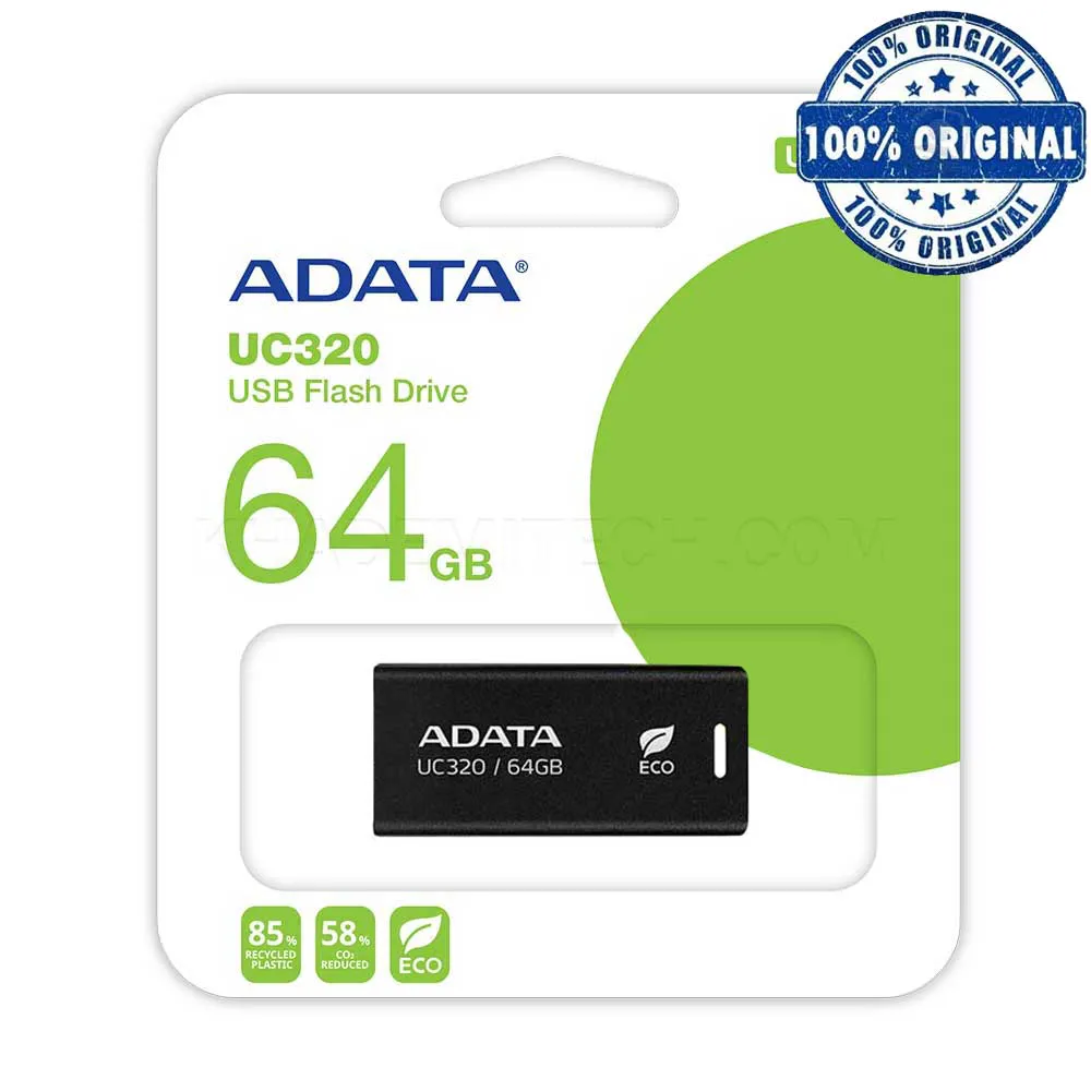 1ea5bb0672a0fe73e61cecafac0ae95143800030c621f9cd54900aabe51f6a90.webp فلش ای دیتا مدل ADATA UC320 3.2 64G مشکی