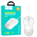 ماوس سیم دار هوکو مدل HOCO GM13 سفید