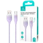 کابل یوسمز مدل SJ636 TYPE-C Usams بنفش